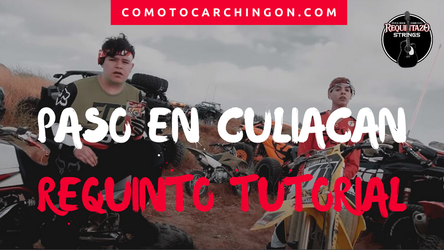 "Paso En Culiacan" Junior H x Natanael Cano -Requinto | Acordes