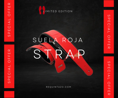 Suela Roja Suede Strap - Limited Edition + FREE Surprise Gifts!!! - Como Tocar Chingon