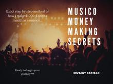 Load image into Gallery viewer, How to make $1000-$3000 a month as a musico... (Easy) - Como Tocar Chingon